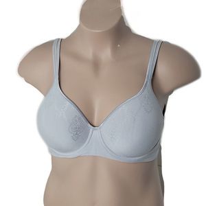 Bali Underwired Bra ~ Gray ~ Sz M ~ Adjustable Straps